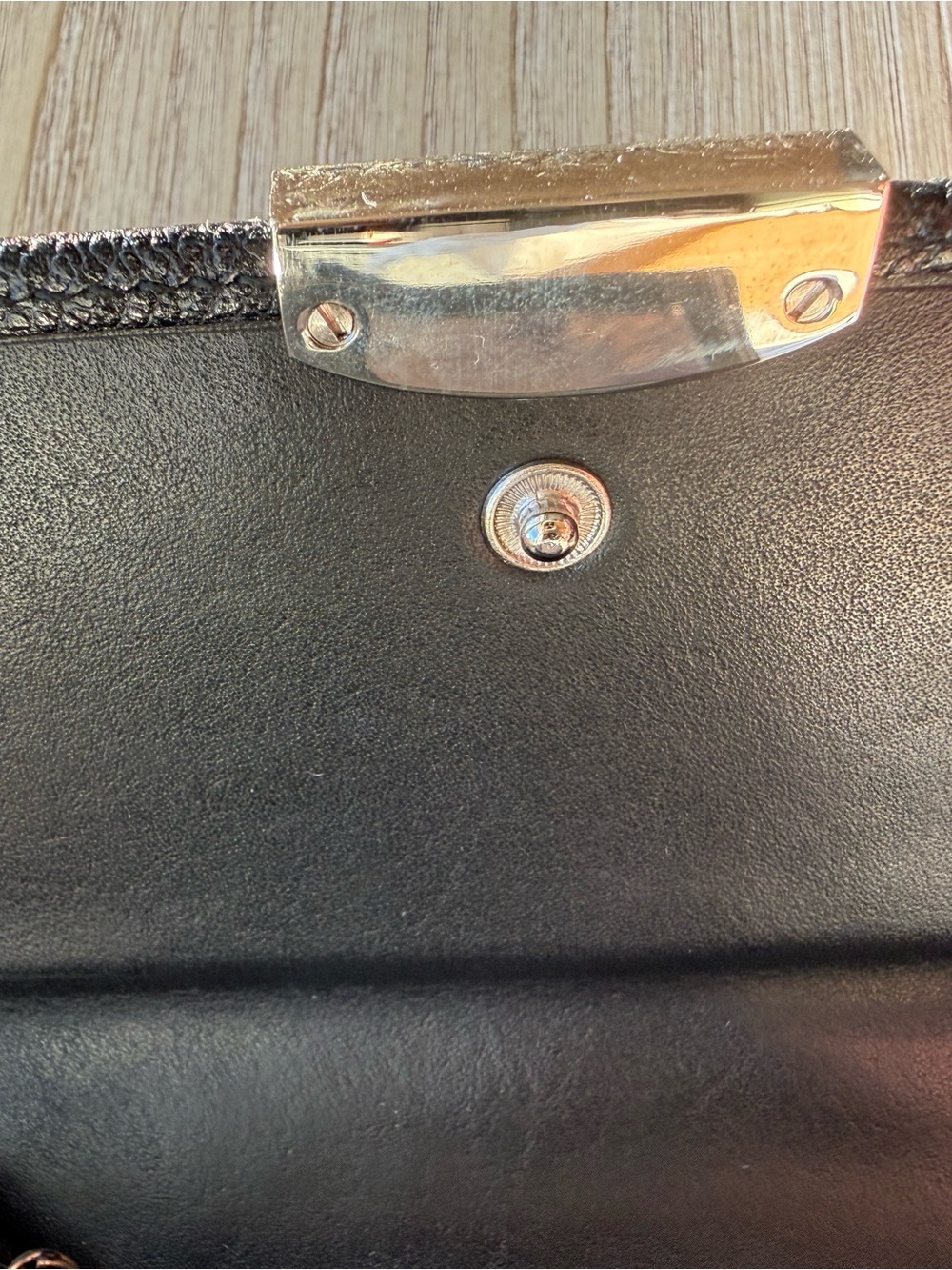 Coach Saffiano Leather Tri-Fold Wallet - Picture 5 of 12